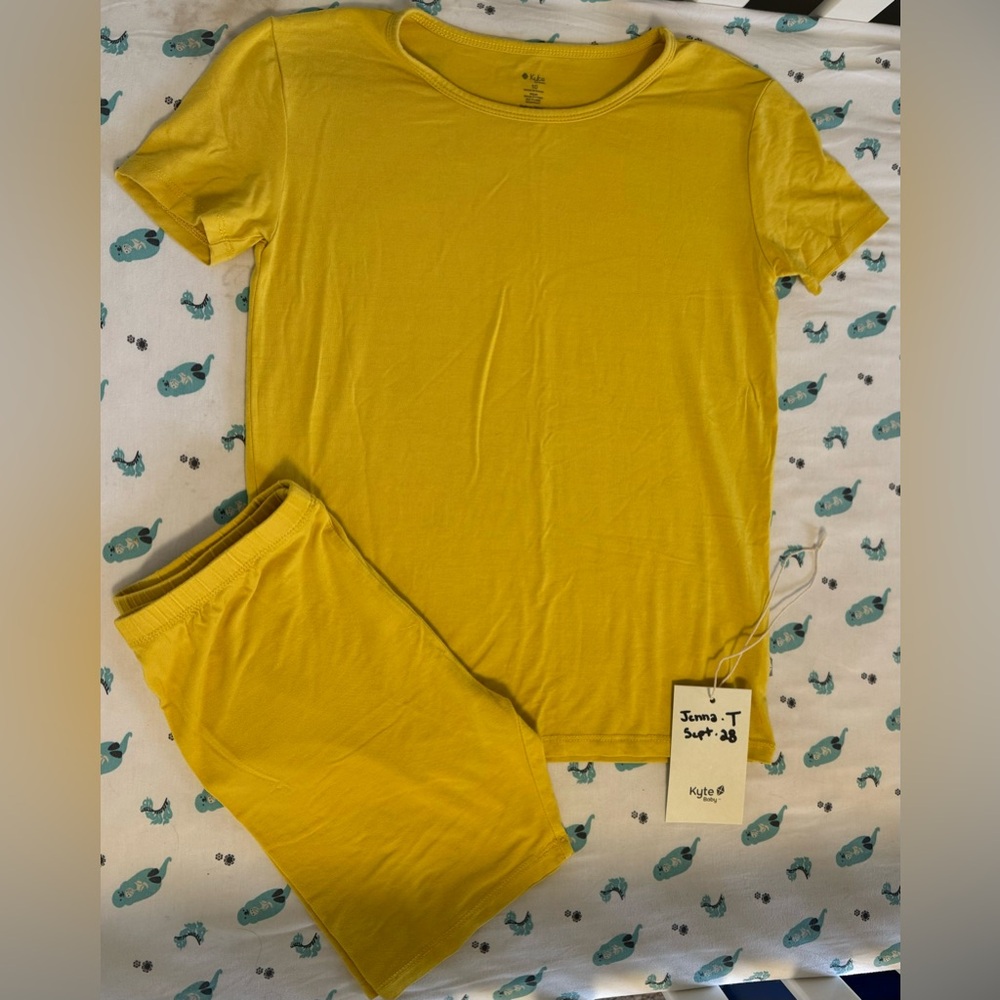 Kyte Baby Short Sleeve + Shorts Pjs Size 10